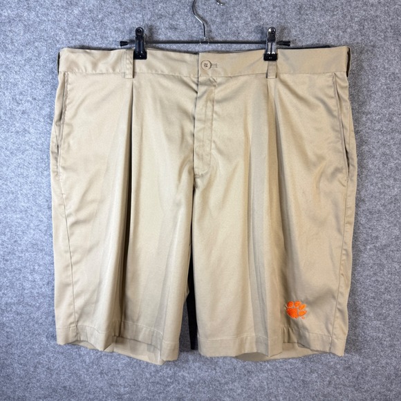 Nike Golf Tour Performance Clemson Tigers Shorts Mens 38 Pleated - Picture 1 of 8